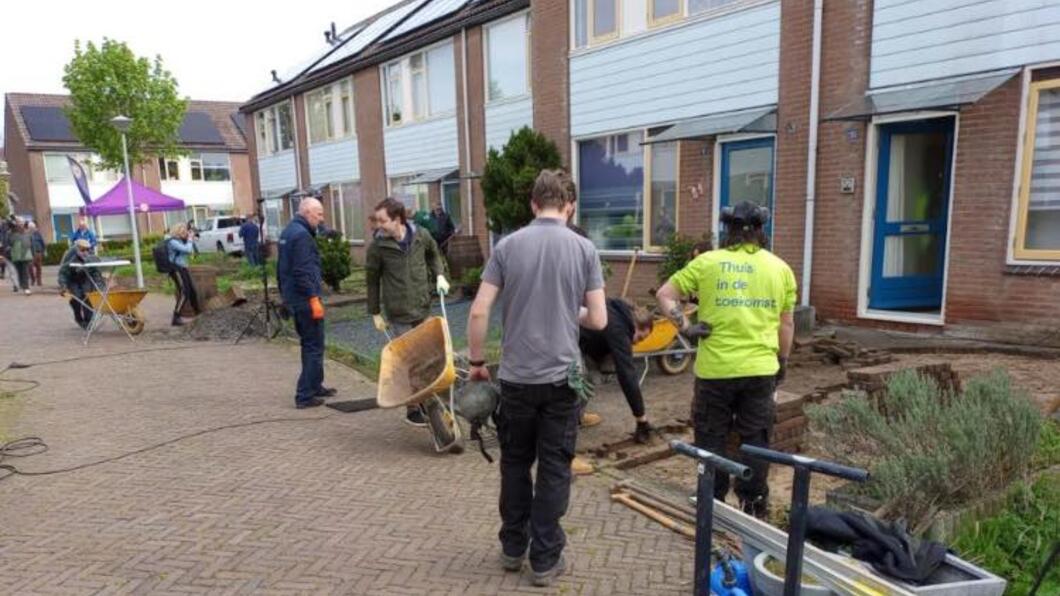 Ook wethouder Rik van Dam gaat aan de slag in de Rozenkamp