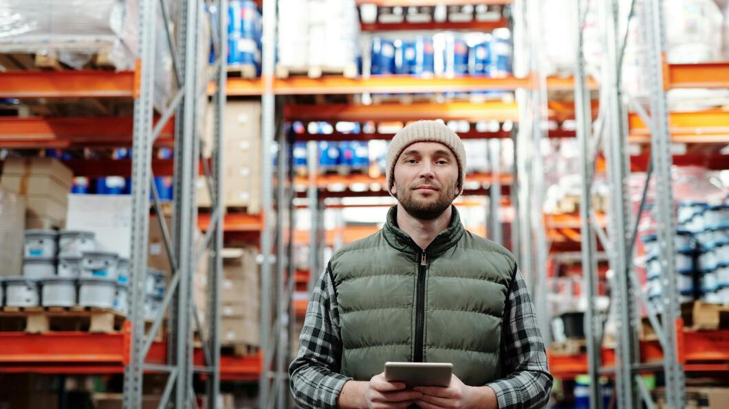 Arbeidsmigrant aan het werk