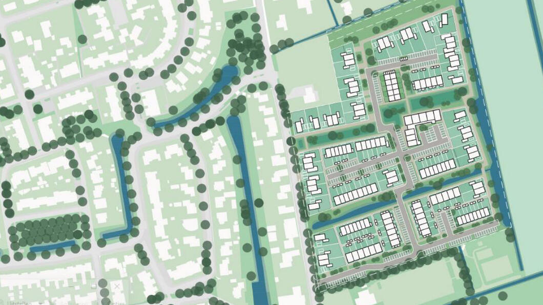 plattegrond Biezenkamp Driel