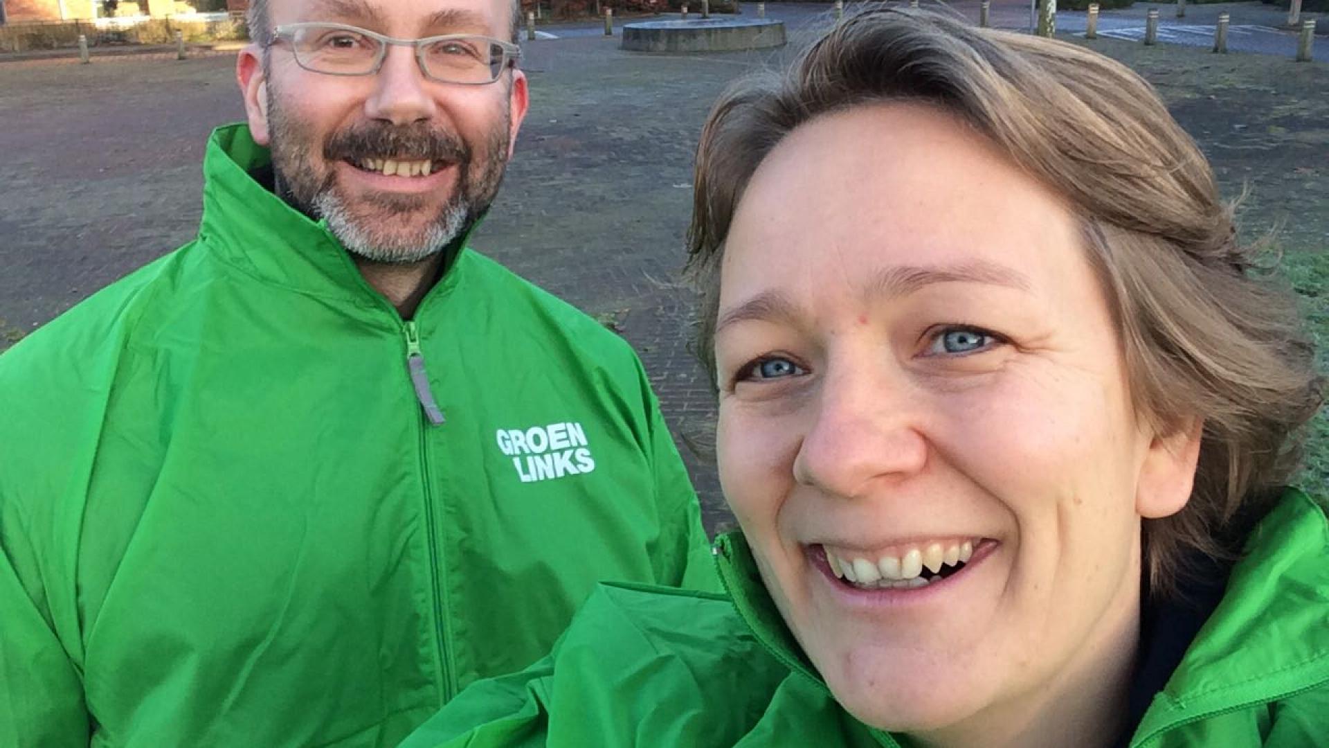 Selfie Leo Huizenga en Hanneke Bruinsma